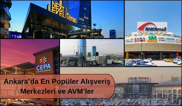 Ankara’da En Popüler Alışveriş Merkezleri ve AVM’ler